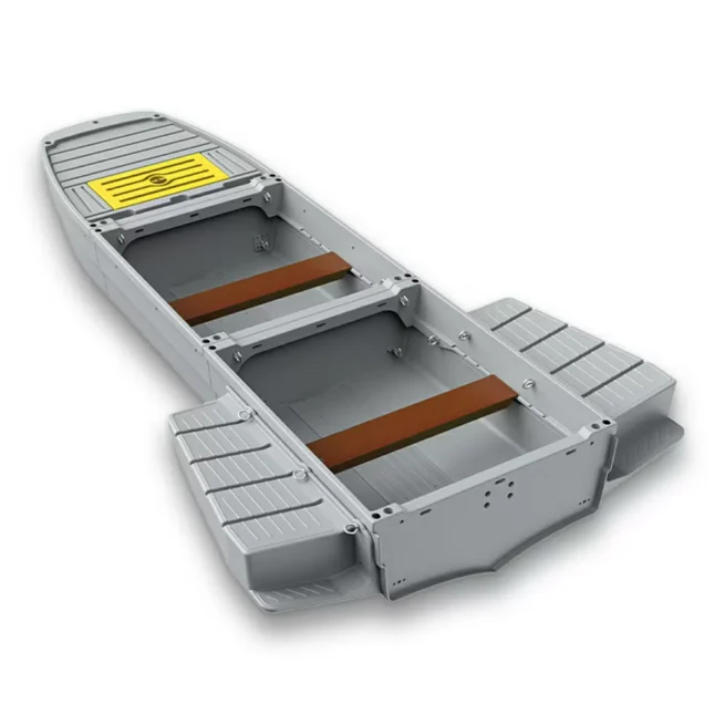 Canoa Portátil de Pesca e Lazer Dobrável 3 Partes Alta Resistência e Durabilidade