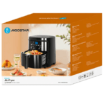 Fritadeira sem Óleo AIGOSTAR (8L - Preto)