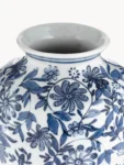 Jarra decorativa em porcelana grande Lin, Alt 31 cm