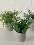 Plantas artificiais em vaso Timothy, 3 uni.