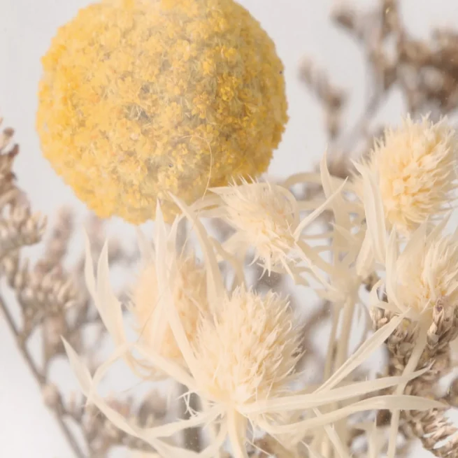 Conjunto de velas com flores secas Eleonora, 2 uni.