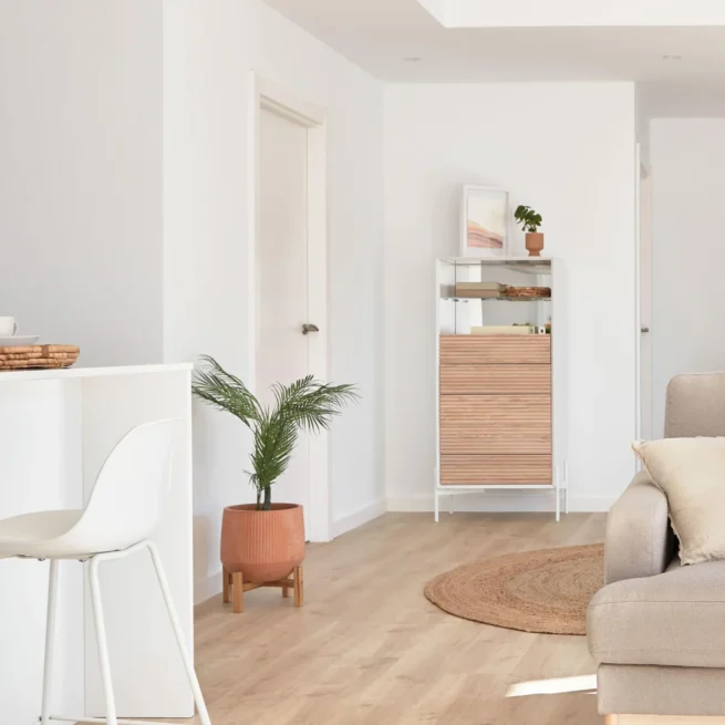 Planta artificial em vaso Palme