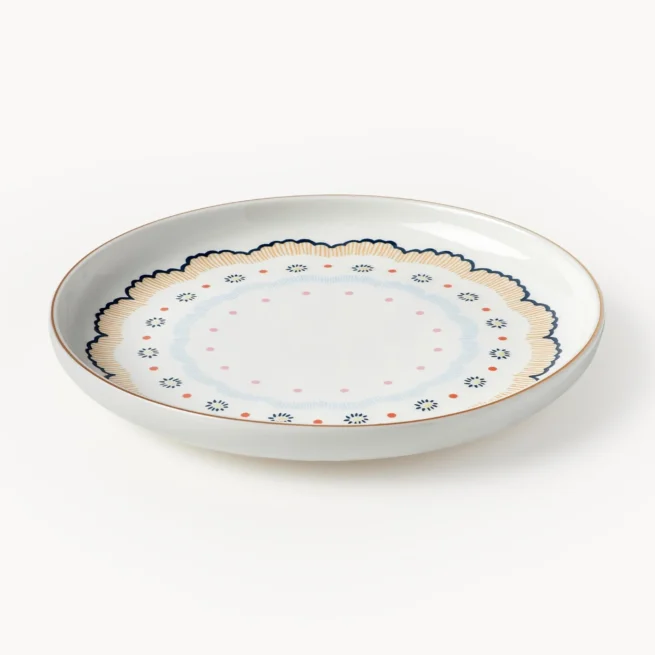 Conjunto de loiça Flamboyant, 4 pessoas (12 uni.)