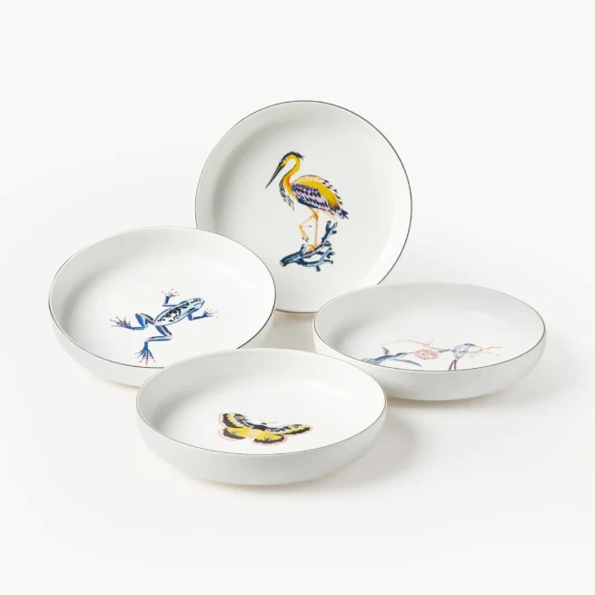 Conjunto de loiça Flamboyant, 4 pessoas (12 uni.)