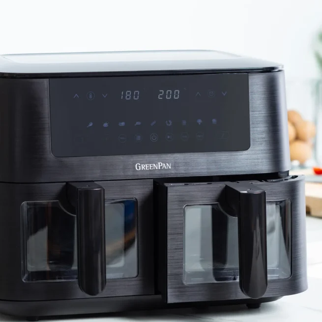 Fritadeira sem óleo Bistro, 2 compartimentos