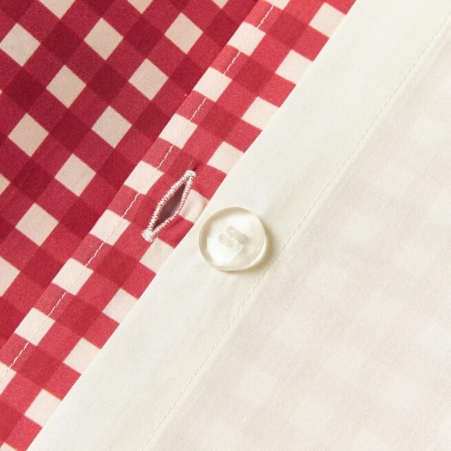 Capa de edredão em percal de algodão Pine