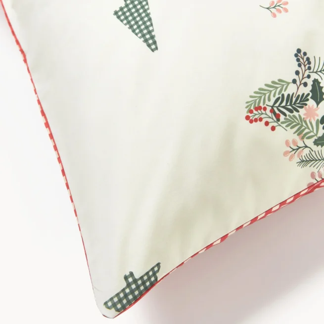 Capa de edredão em percal de algodão Pine