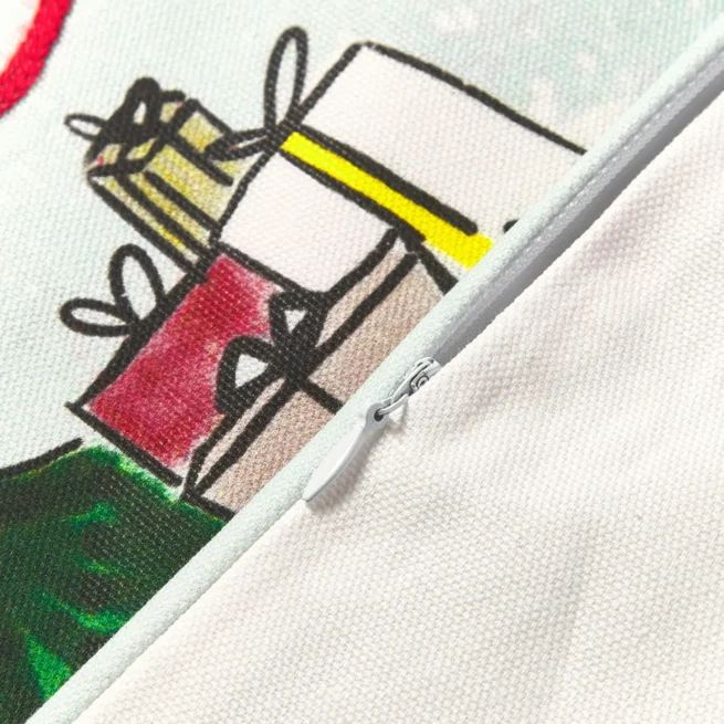 Capa de almofada em algodão de design Sled por Kera Till