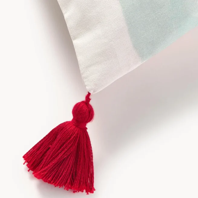 Capa de almofada em algodão de design Sled por Kera Till