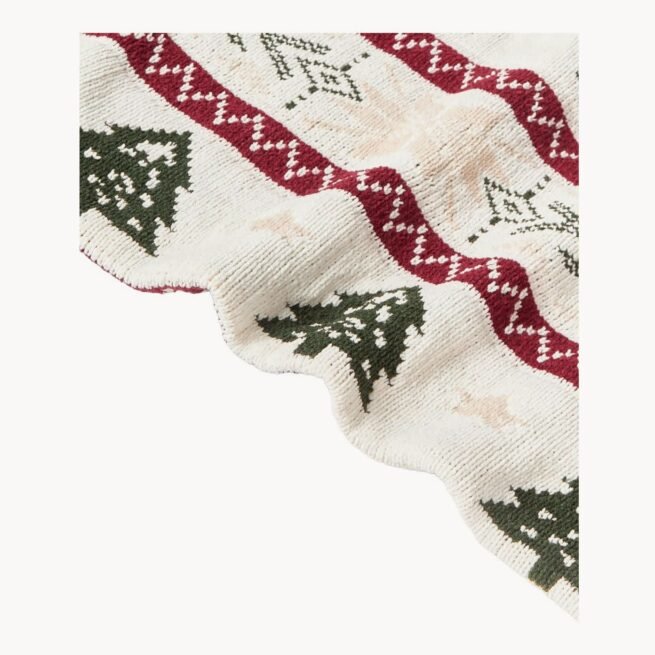 Manta com padrão de inverno Nalani