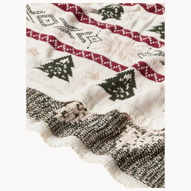 Manta com padrão de inverno Nalani