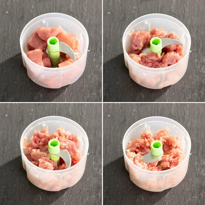 Mini Picadora Recarregável Portátil Echoppie