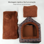 Casinha de Peluche PetCool + Ração Royal Canin (Brinde)