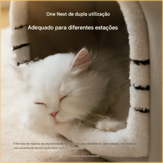 Casinha de Peluche PetCool + Ração Royal Canin (Brinde)