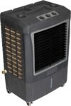 Hessaire MC37M Refrigerador de ar oscilante evaporativo portátil para ambientes internos ou externos para 950 metros quadrados de espaço com reservatório de água
