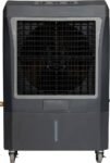 Hessaire MC37M Refrigerador de ar oscilante evaporativo portátil para ambientes internos ou externos para 950 metros quadrados de espaço com reservatório de água