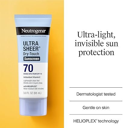 Neutrogena Ultra Sheer Protetor solar de toque seco