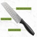 Ecolution Conjunto de panelas antiaderentes de cerâmica fácil de limpar, conjunto de panelas e frigideiras para lava-louças, alça de aderência confortável, aquecimento uniforme, liberação definitiva