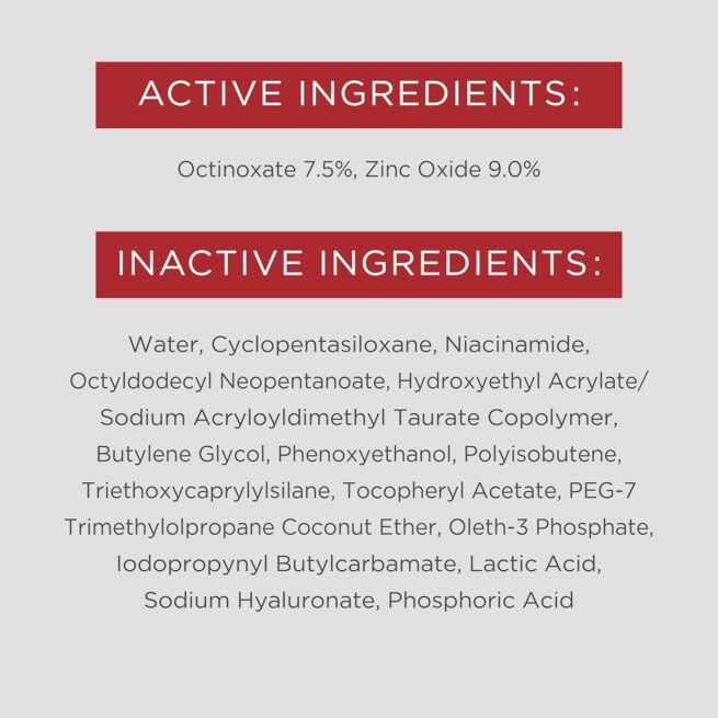 EltaMD Protetor solar facial transparente UV FPS 46, protetor solar sem óleo com óxido de zinco, protetor solar recomendado por dermatologistas
