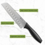 Ecolution Conjunto de panelas antiaderentes de cerâmica fácil de limpar, conjunto de panelas e frigideiras para lava-louças, alça de aderência confortável, aquecimento uniforme, liberação definitiva