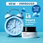 belif Bomba hidratante – Hidratante diário de ceramida com peptídeo e esqualano, hidratante 48 horas e creme antienvelhecimento, leitoso e leve, restaura a barreira da pele