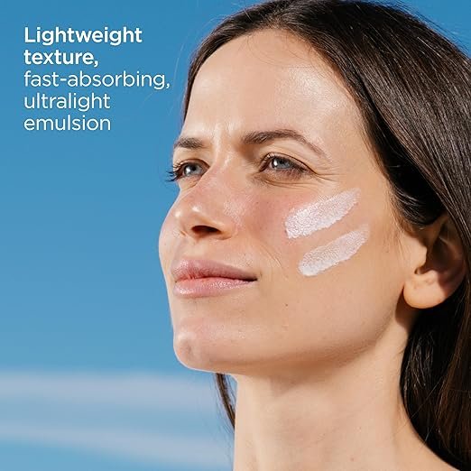 ISDIN Eryfotona Actinica Óxido de zinco e protetor solar 100% mineral amplo espectro FPS 50+, sem gesso branco, adequado para peles sensíveis