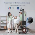 MERACH Máquina de remo, máquina de remo magnético para casa, 16 níveis de resistência silenciosa, trilho deslizante duplo com capacidade máxima de 158 kg, compatível com aplicativo