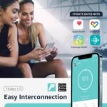 Posture Balança para peso corporal, tela LCD inteligente de banheiro digital, analisador de composição corporal, sincronização de 13 aplicativos, monitor de saúde BMl 181 kg - preto