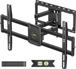 USX Mount Suporte de parede de TV Full Motion para a maioria das telas planas/LED/4K de 42 a 86 polegadas, suporte de montagem para TV, inclinação articulada dupla com 6 braços
