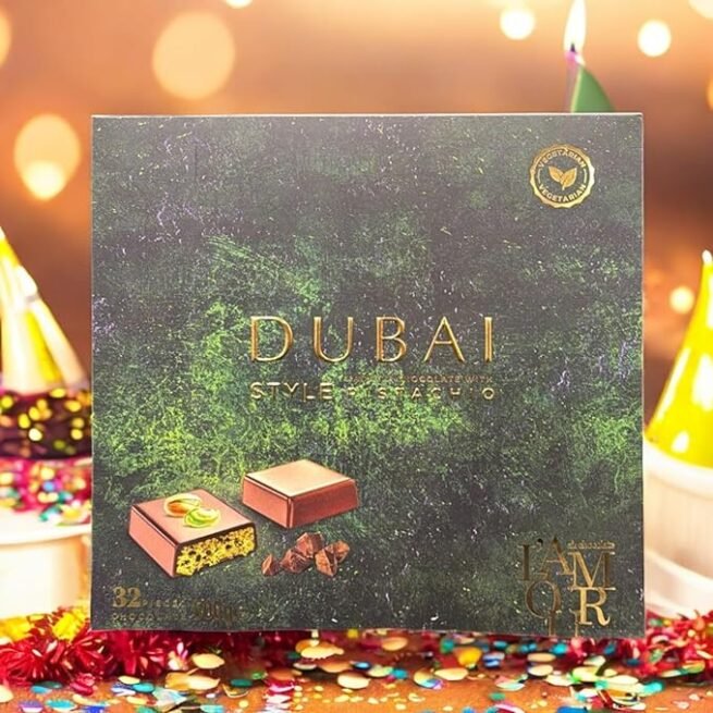 Dubai Style Luxury Chocolate Gift Box, 500g, Assorted Flavours