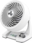 Vornado Ventilador circulador de ar compacto Energy Smart 133DC com controle de velocidade variável, branco
