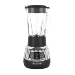 Liquidificador digital BLACK + DECKER PowerCrush com tecnologia silenciosa, aço inoxidável, BL1300DG-P