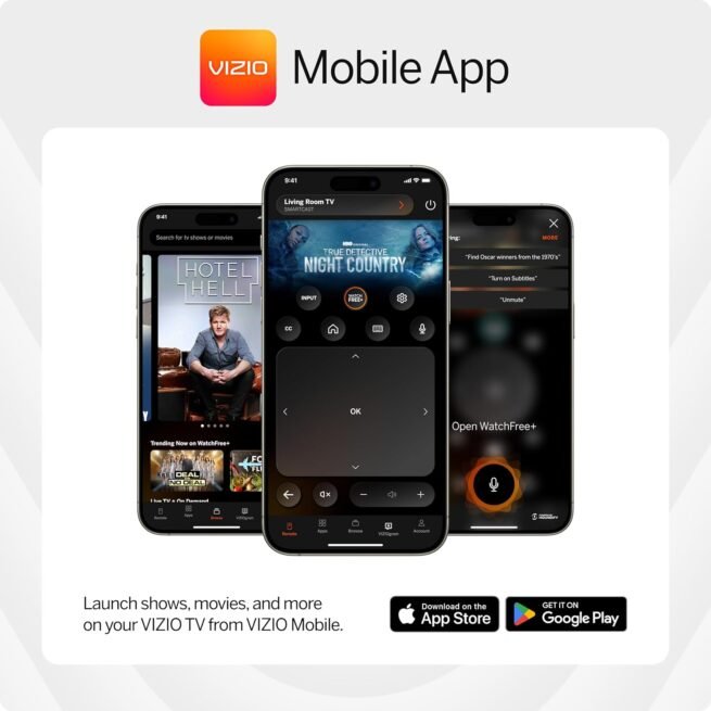 VIZIO Smart TV Full HD 1080p de 32 polegadas com DTS Virtual: X, compatibilidade Alexa, Google Cast integrado, compatível com fone de ouvido Bluetooth, (VFD32M-08 novo)