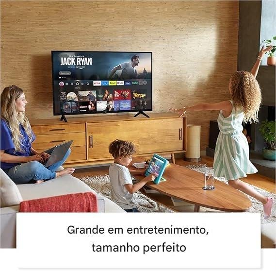 Amazon Fire TV 32" 2-Series (modelo mais recente), HD smart TV com Fire TV Alexa Voice Remote, streaming de TV ao vivo sem cabo