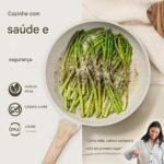 CAROTE Conjunto de 21 panelas e frigideiras, conjuntos de panelas antiaderentes, conjunto de panelas antiaderentes de indução de granito branco com frigideiras e panelas (PFOS, livre de PFOA)