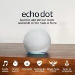 Echo Dot (Última generación) | Altavoz inteligente wifi y Bluetooth con Alexa, con sonido más potente y de mayor amplitud | Blanco
