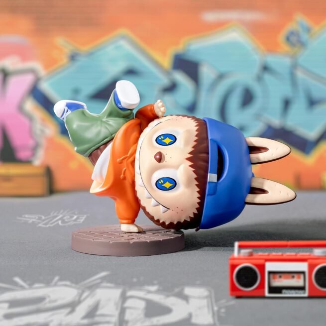 LABUBU Hip-hop Figura Menina