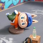 LABUBU Hip-hop Figura Menina