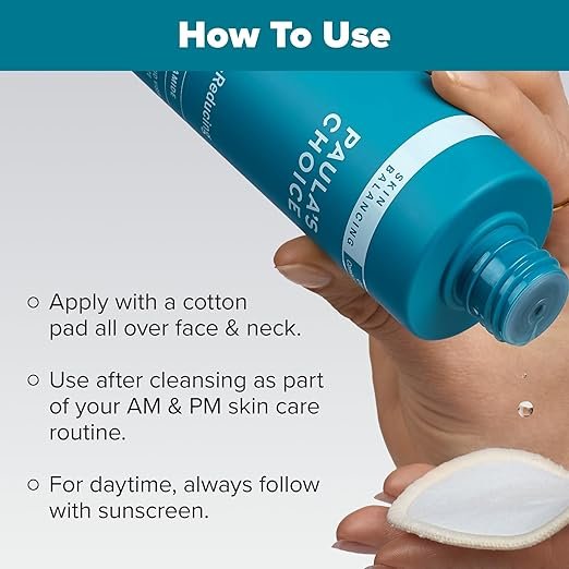 Paula's Choice Toner redutor de poros para pele mista e oleosa, minimiza poros grandes.